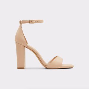 Aldo Nude Block Heel